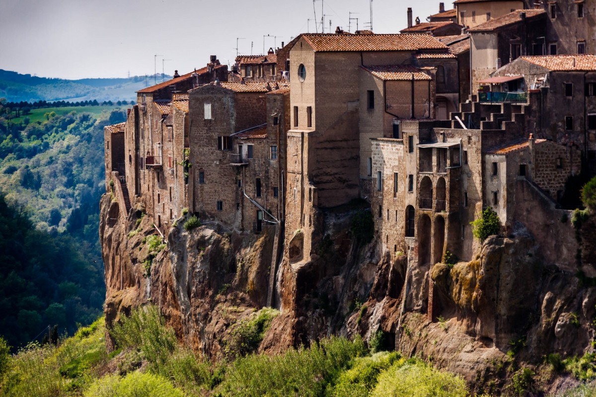 Aussicht auf Pitigliano