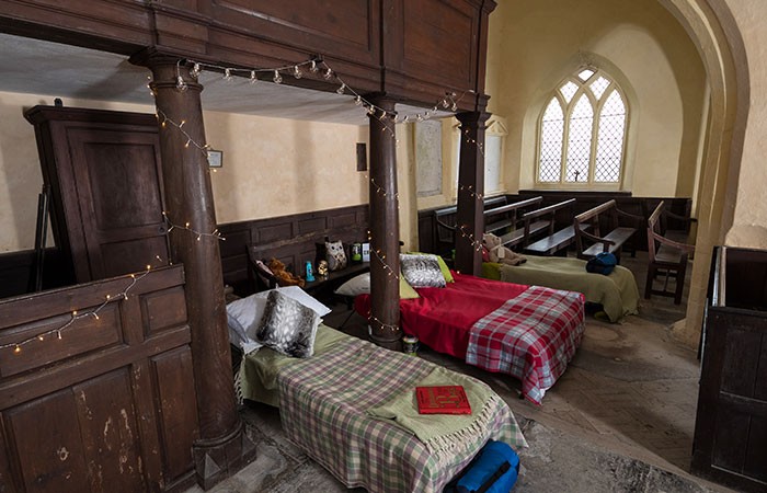 La navata diventa una camerata