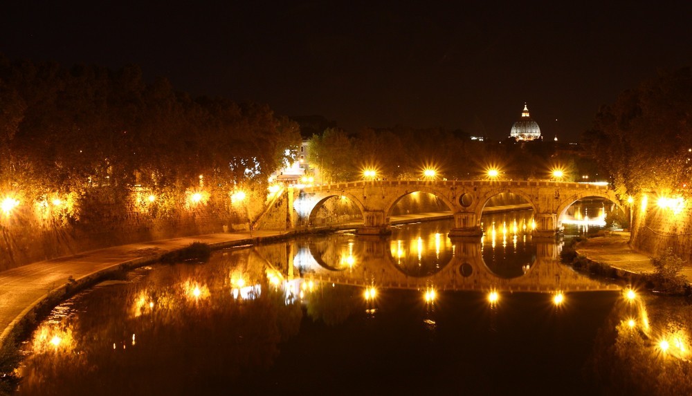 A Ponte Sisto em Roma