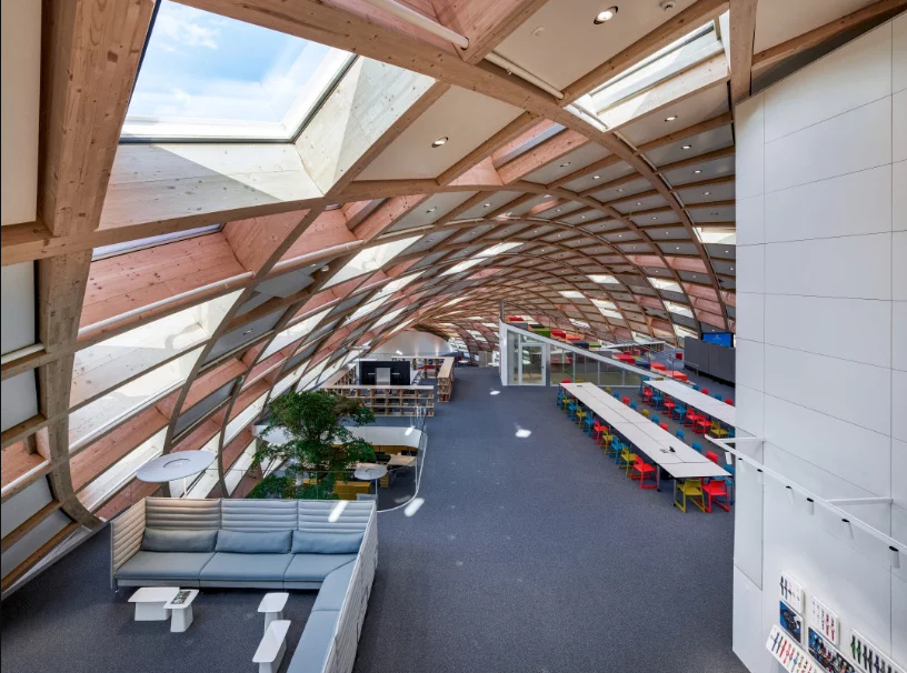 E' stata costruita nelle vicinanze di un museo dedicato al tempo