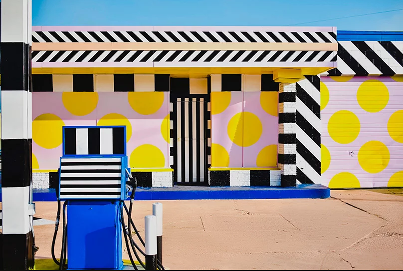 Un esempio di arte urbana modernista