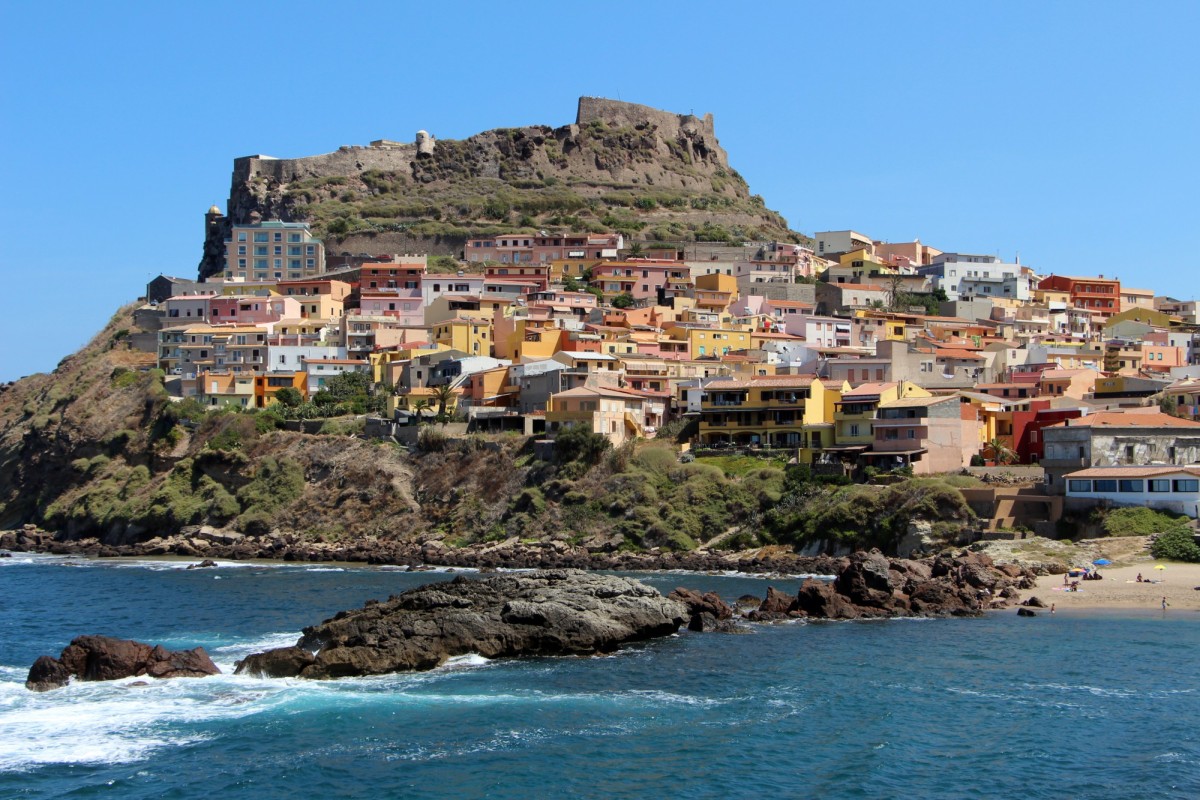 Blick auf Castelsardo