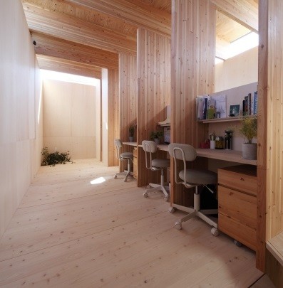 Un piccolo ufficio in casa