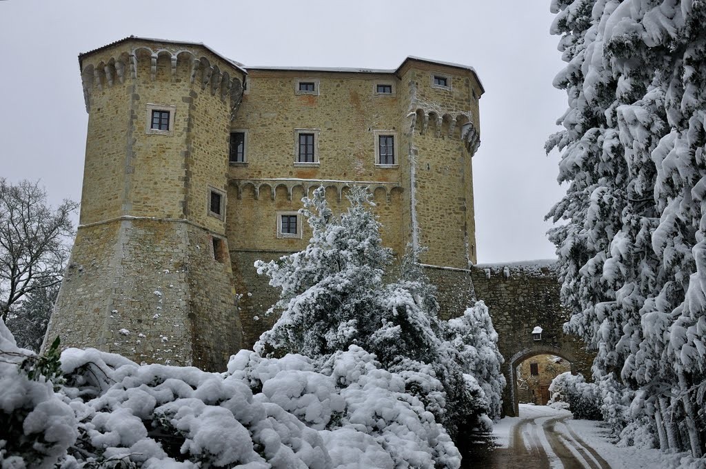 Il castello di Fighine in Toscana è la location perfetta per le Feste
