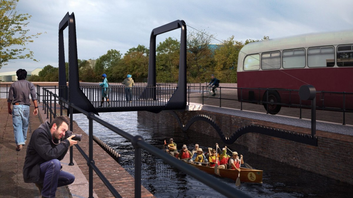 Londra, questo particolare ponte aiuterà a rivitalizzare un vecchio molo abbandonato