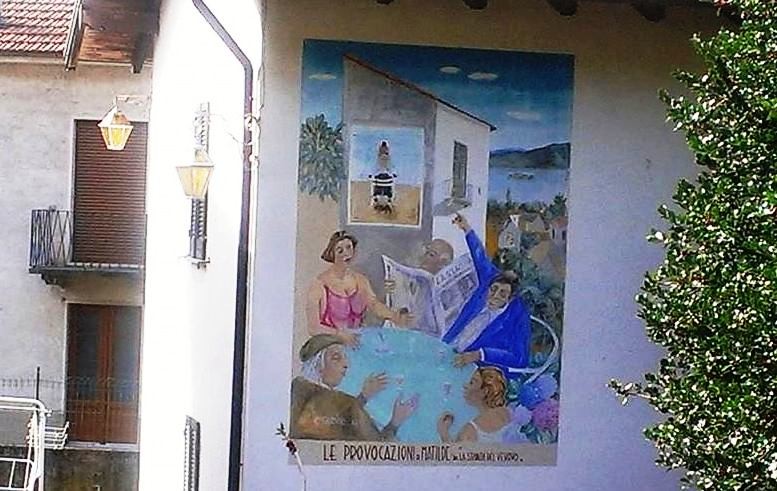 Legro, un paese dipinto sulle sponde del Lago Maggiore