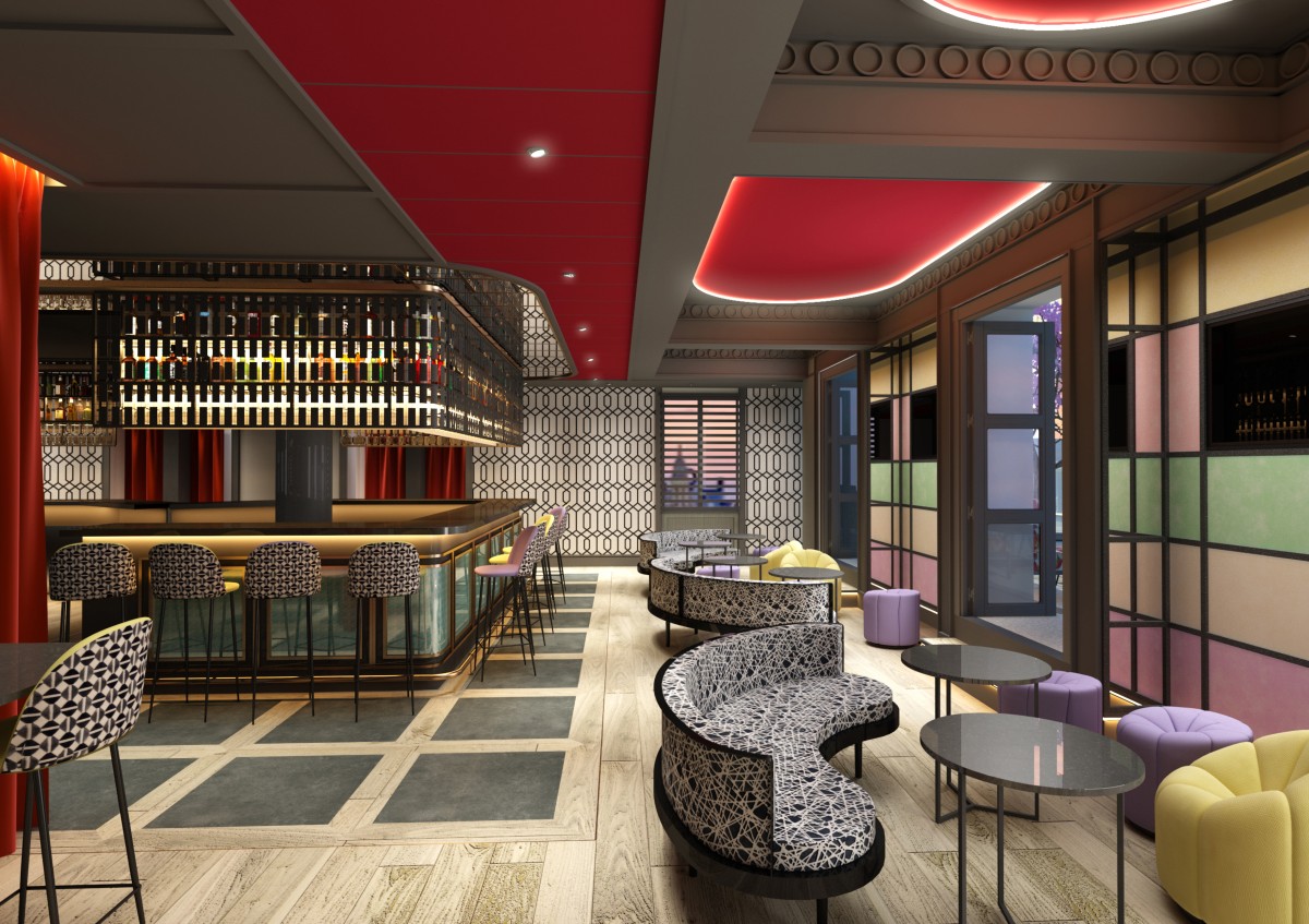 Da notare la decorazione