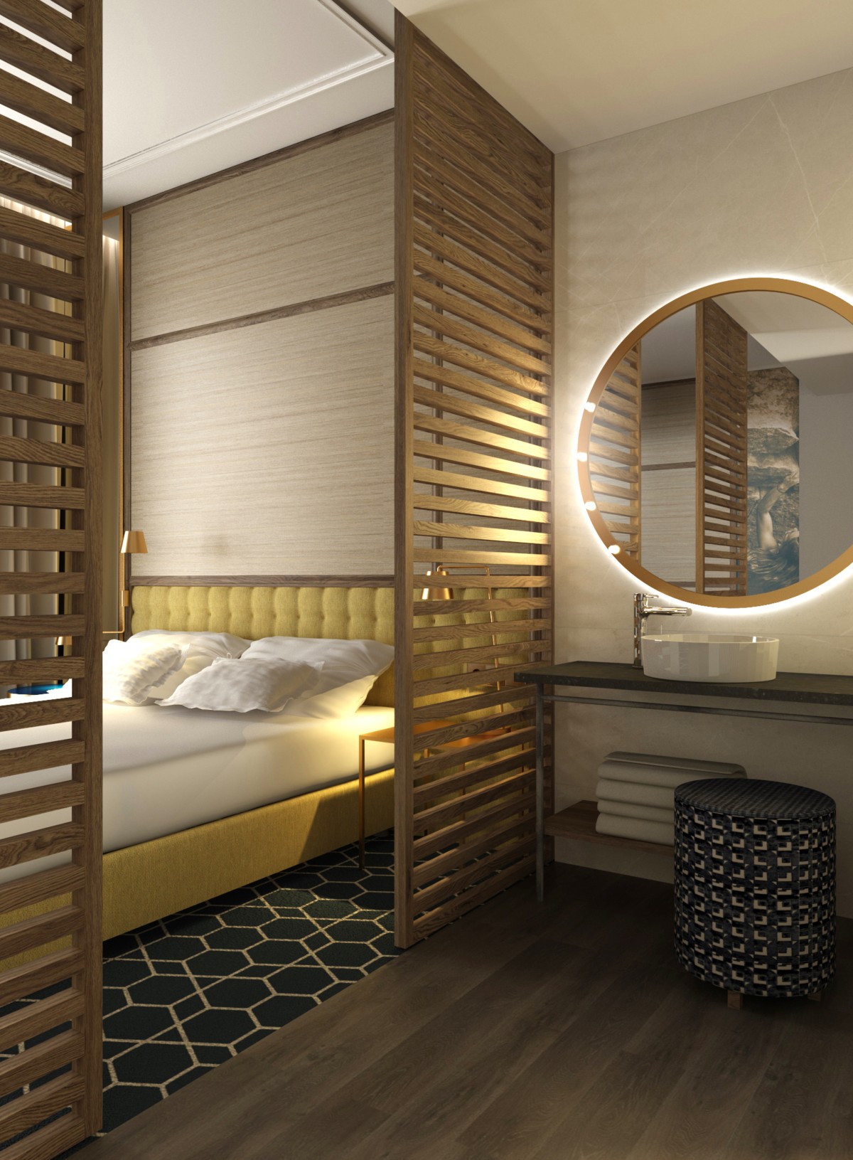 Gli spazi aperti fanno da padrone