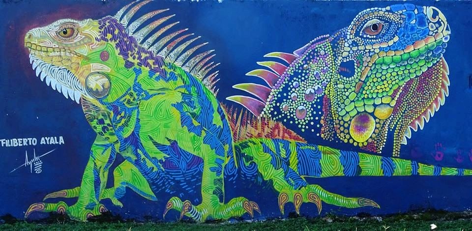 Murales in Messico, due città dipinte nello Yucatan