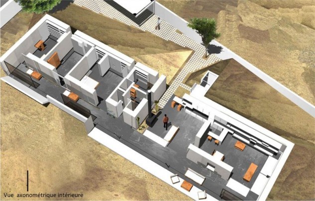 Una casa che si autoalimenta e cambia con le stagioni