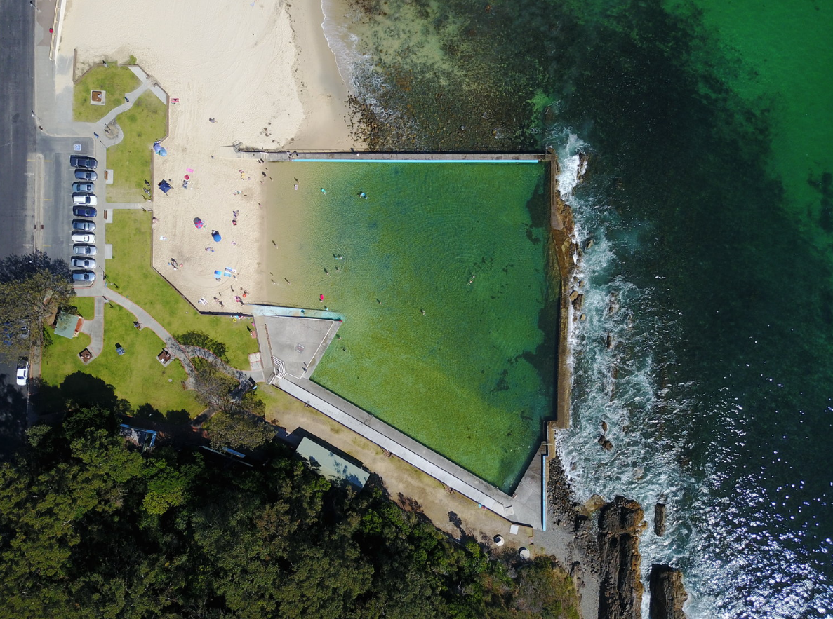 Le piscine australiane con vista panoramica sull’Oceano