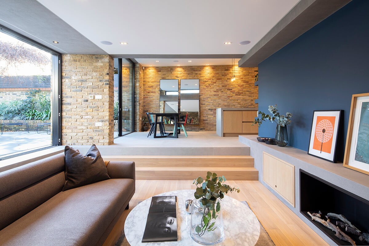 Mattoni a vista che danno personalità