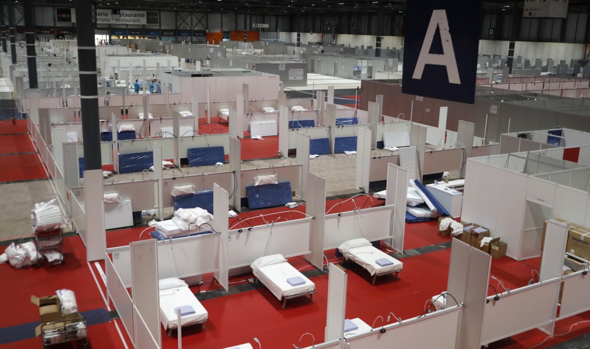 Gli ospedali da campo per l'emergenza coronavirus nel mondo