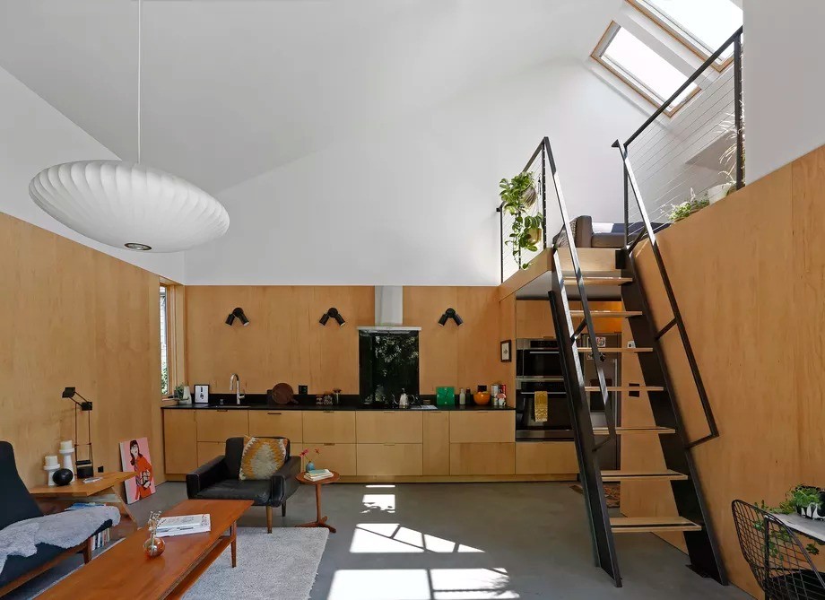 Tetti alti che danno una sensazione di spaziosità