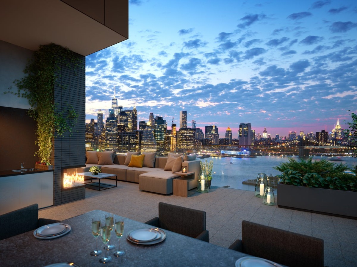 L'attico più caro di Brooklyn con la migliore vista su Manhattan