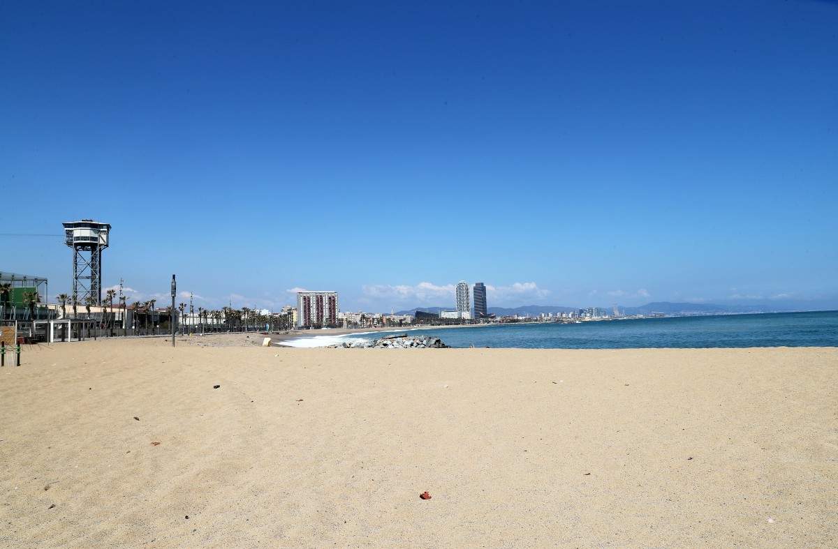 La spiaggia di Barcellona