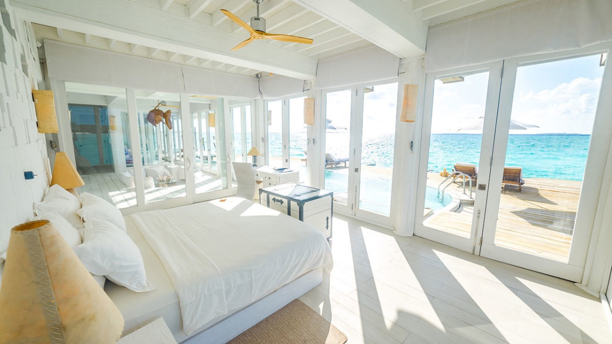 Tonalità bianche e molta luce