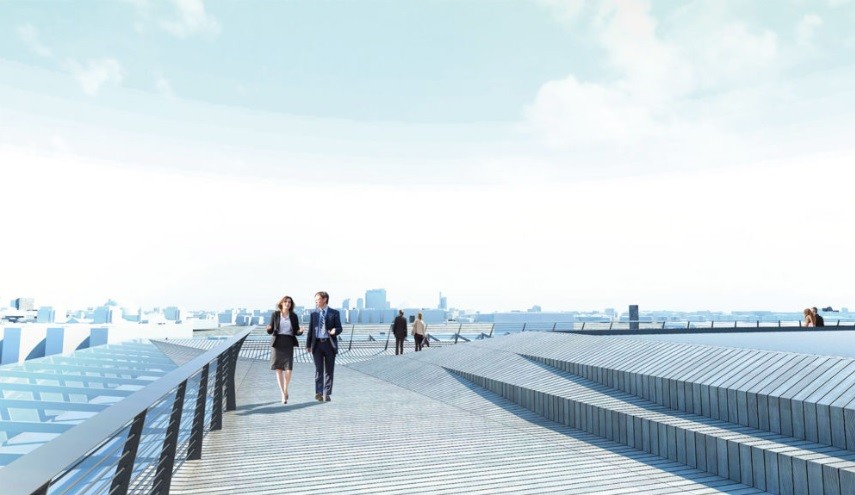 Cube Berlin, l'ufficio smart di 3xn acquisito da Nuveen Real Estate