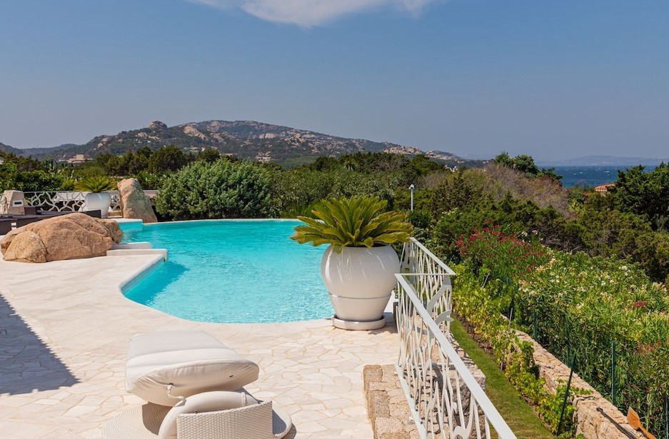 The pool enjoys some of the best views on offer