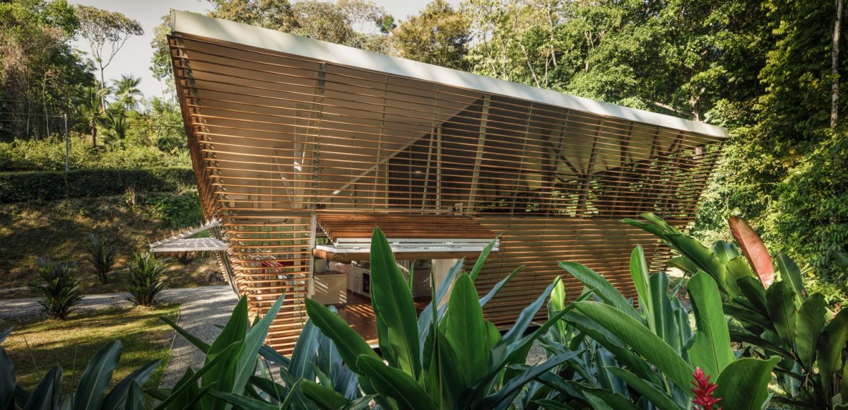 Un prototipo di casa prefabbricata efficiente in Costa Rica