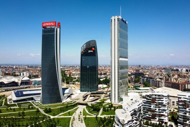 CityLife, completata a Milano la Torre Libeskind di Pwc Italia