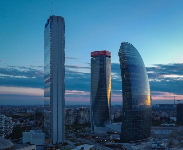 CityLife, completata a Milano la Torre Libeskind di Pwc Italia