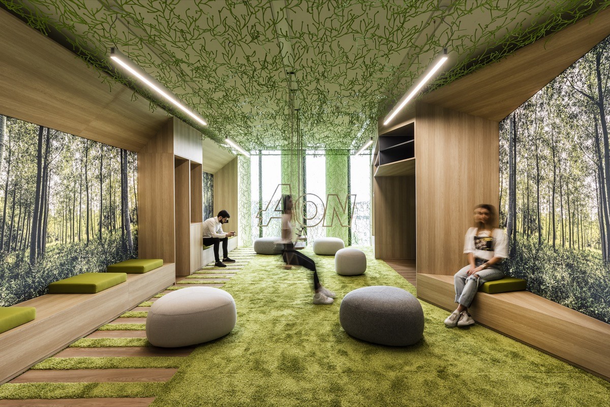La nuova sede di Aon a Milano è iconica e "green"