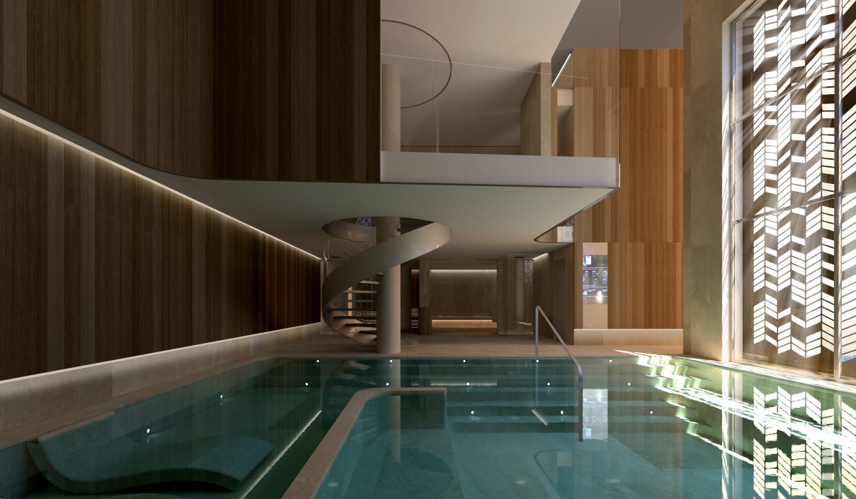 Uno spazio relax nell'edificio