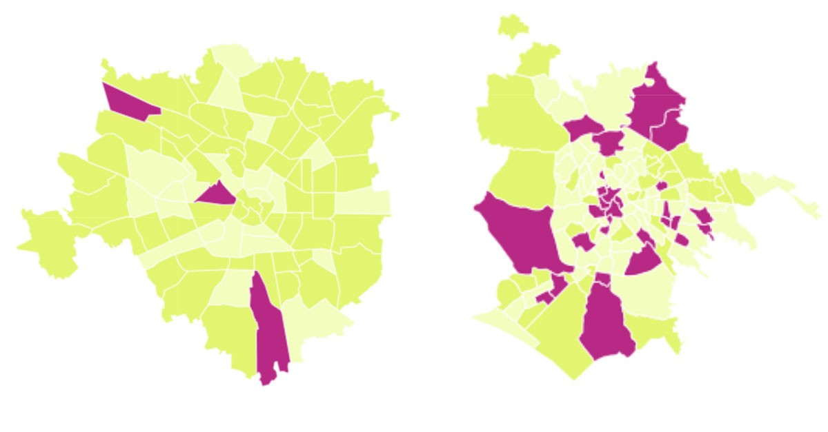 Dimmi dove vivi e ti dirò se ti conviene restare o cercare un'altra casa in affitto