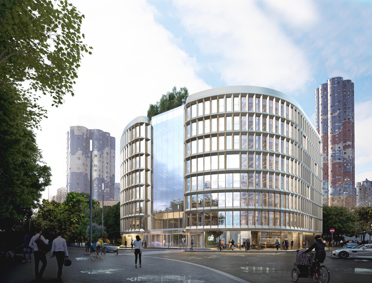 Carlo Ratti firma ILOW, l'edificio a forma di abbraccio nel business district di Parigi