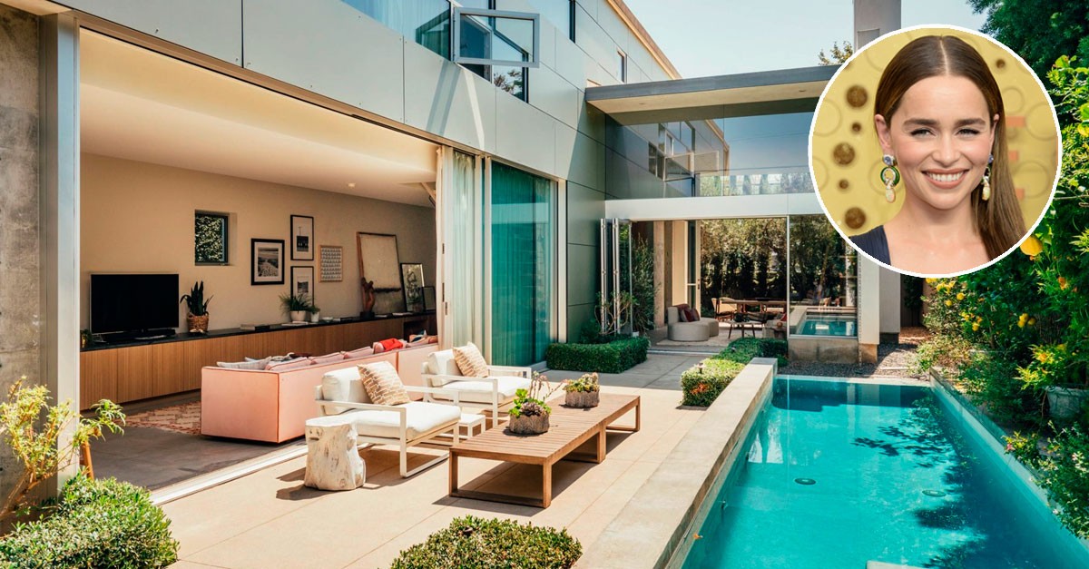  Emilia Clarke (Khaleesi in Games of Thrones) vende la sua casa di Los Angeles per 3,6 milioni