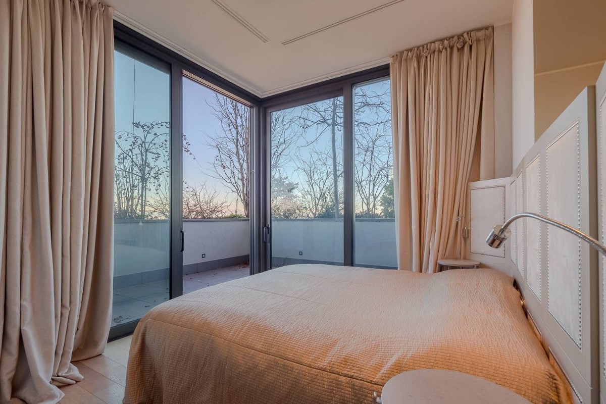 Les chambres ont accès au balcon