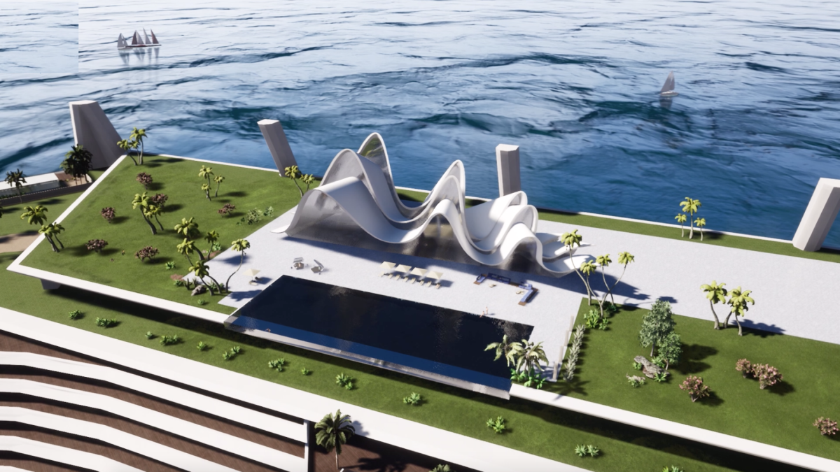 Blue Estate, il progetto di un’isola artificiale extra lusso al largo di Miami