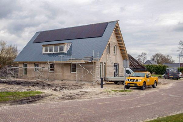 Come è fatta la prima casa prefabbricata completamente in canapa