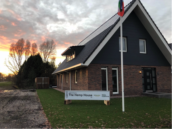 Come è fatta la prima casa prefabbricata completamente in canapa