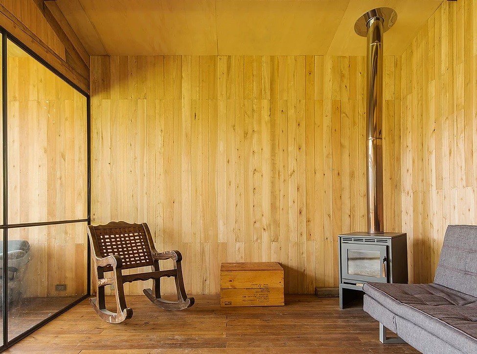 La casa ha una superficie di 110 m2