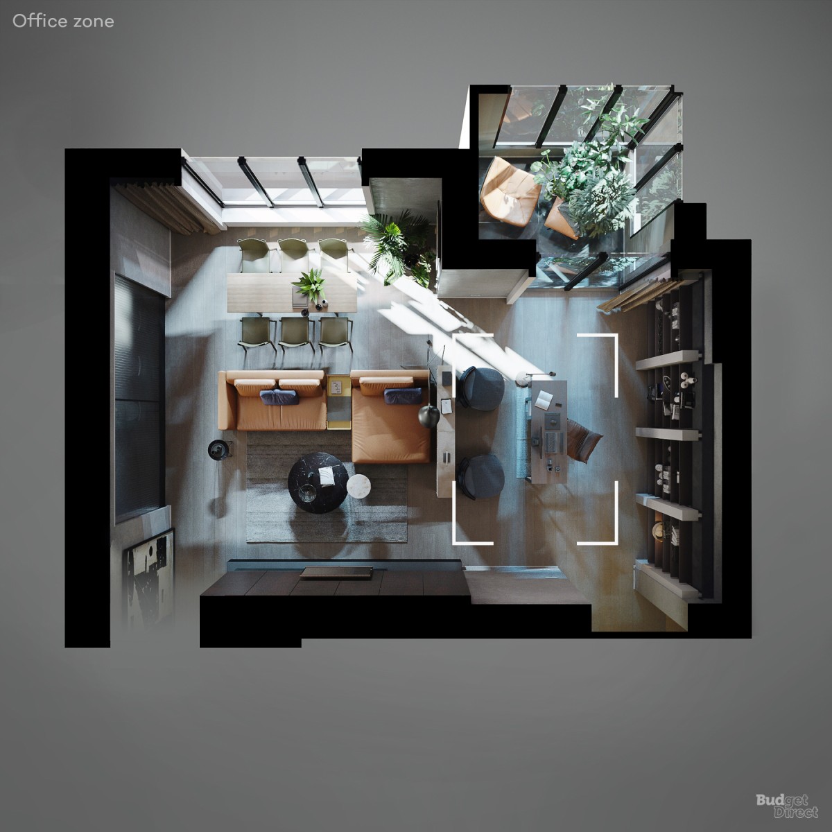 Come trasformare il soggiorno in sette diversi (e sorprendenti) spazi per ufficio