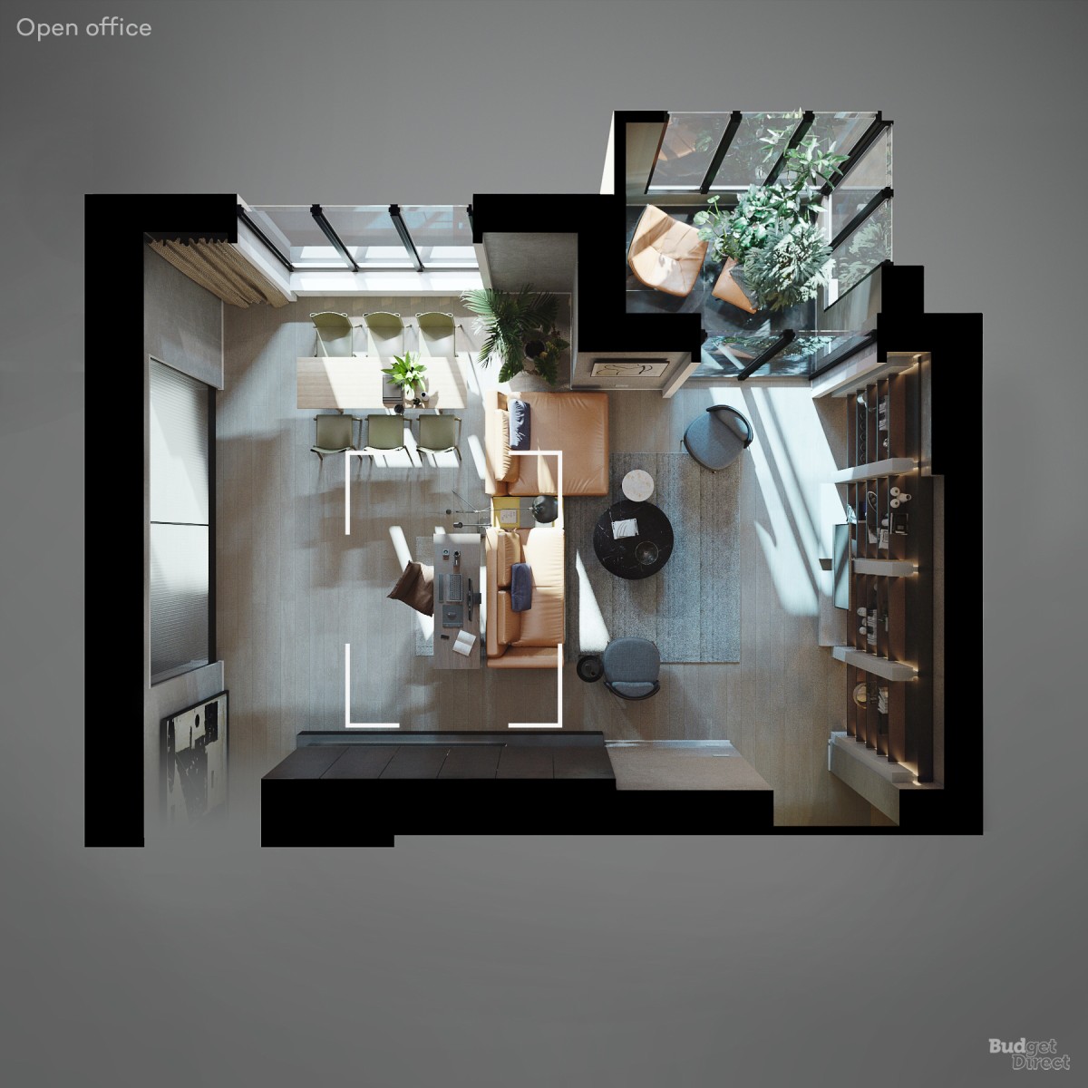 Come trasformare il soggiorno in sette diversi (e sorprendenti) spazi per ufficio