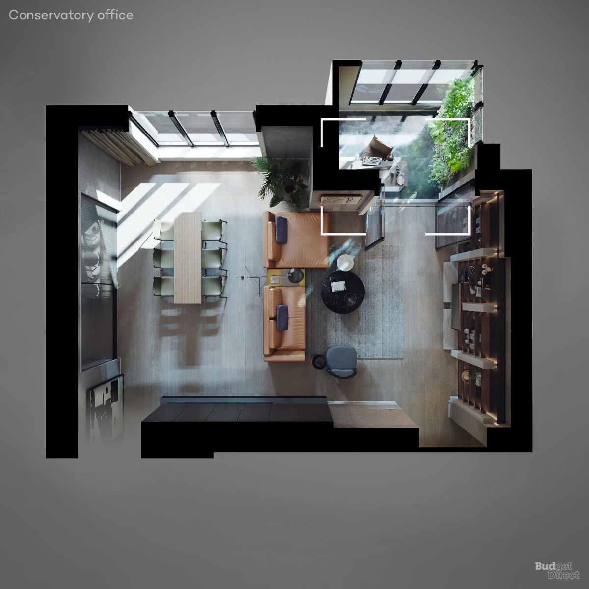 Come trasformare il soggiorno in sette diversi (e sorprendenti) spazi per ufficio