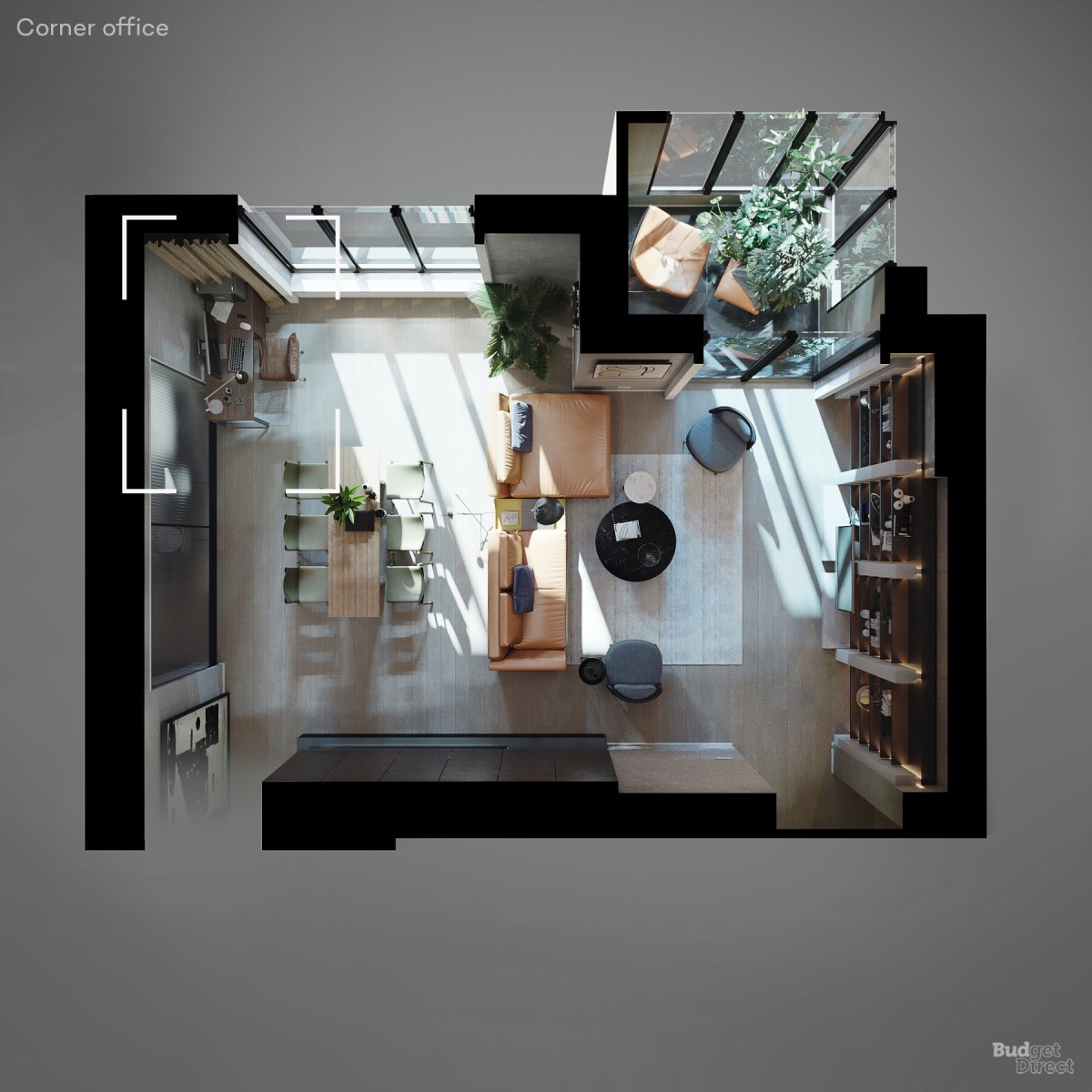 Come trasformare il soggiorno in sette diversi (e sorprendenti) spazi per ufficio