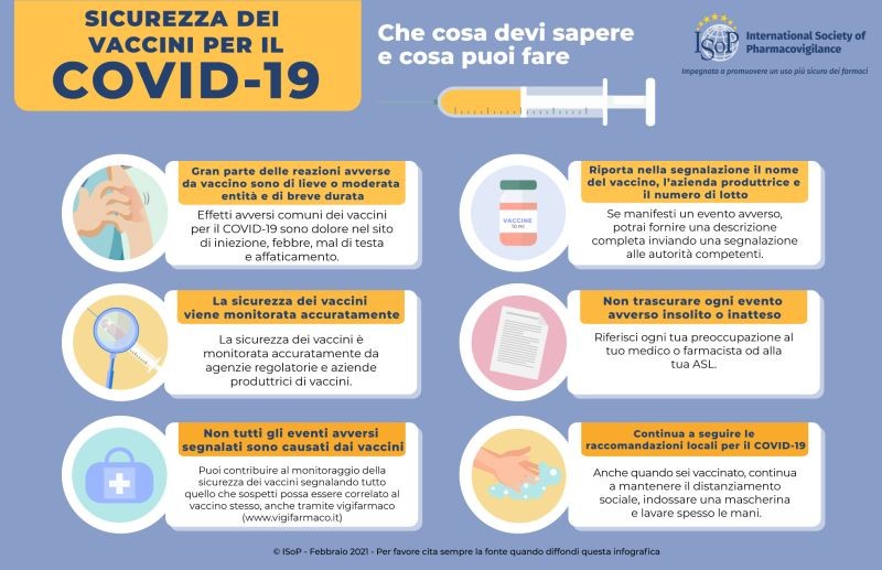 Vaccinazione anti covid in sicurezza, cosa sapere