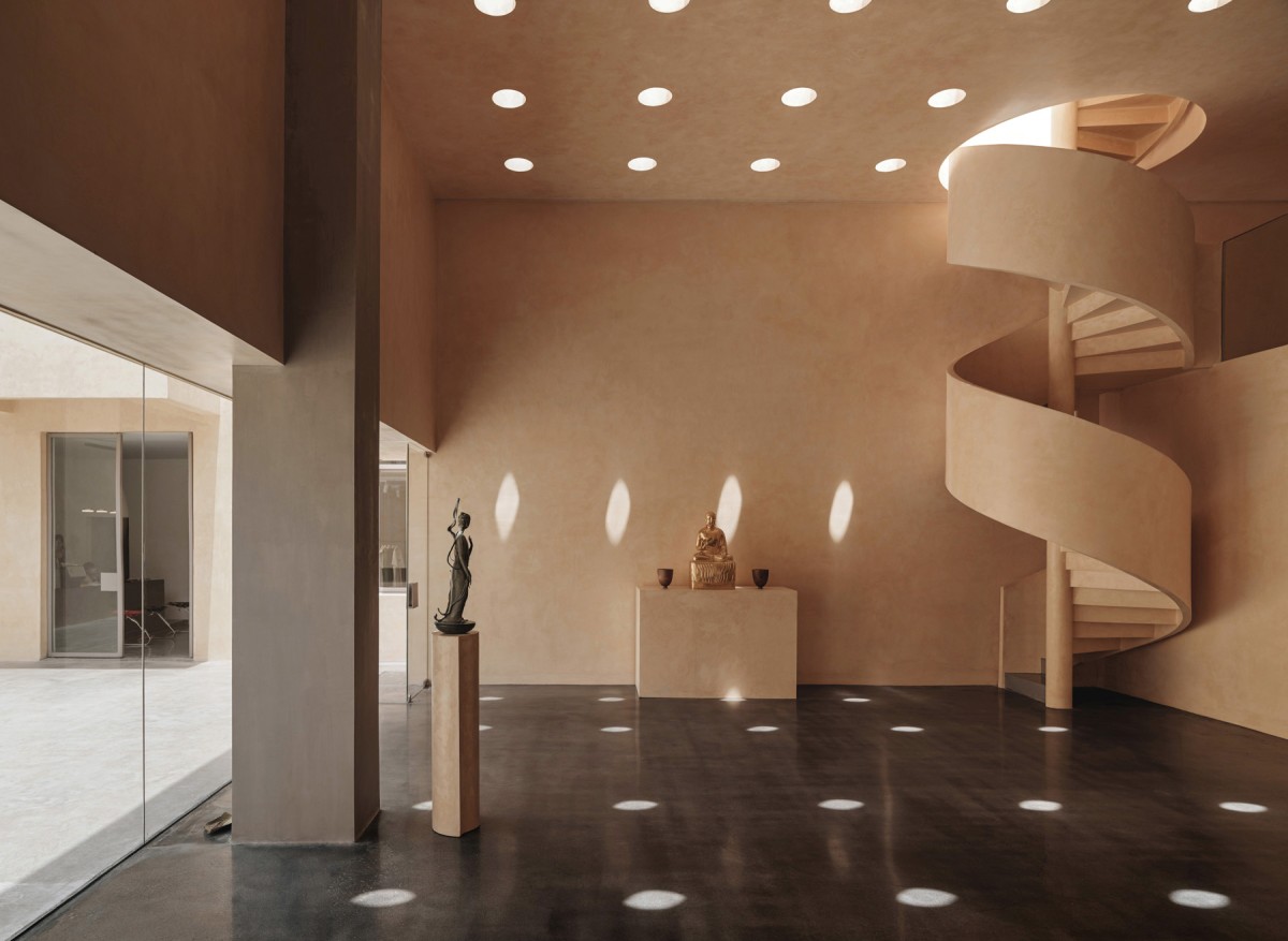 La galleria focalizzata nella religione buddista