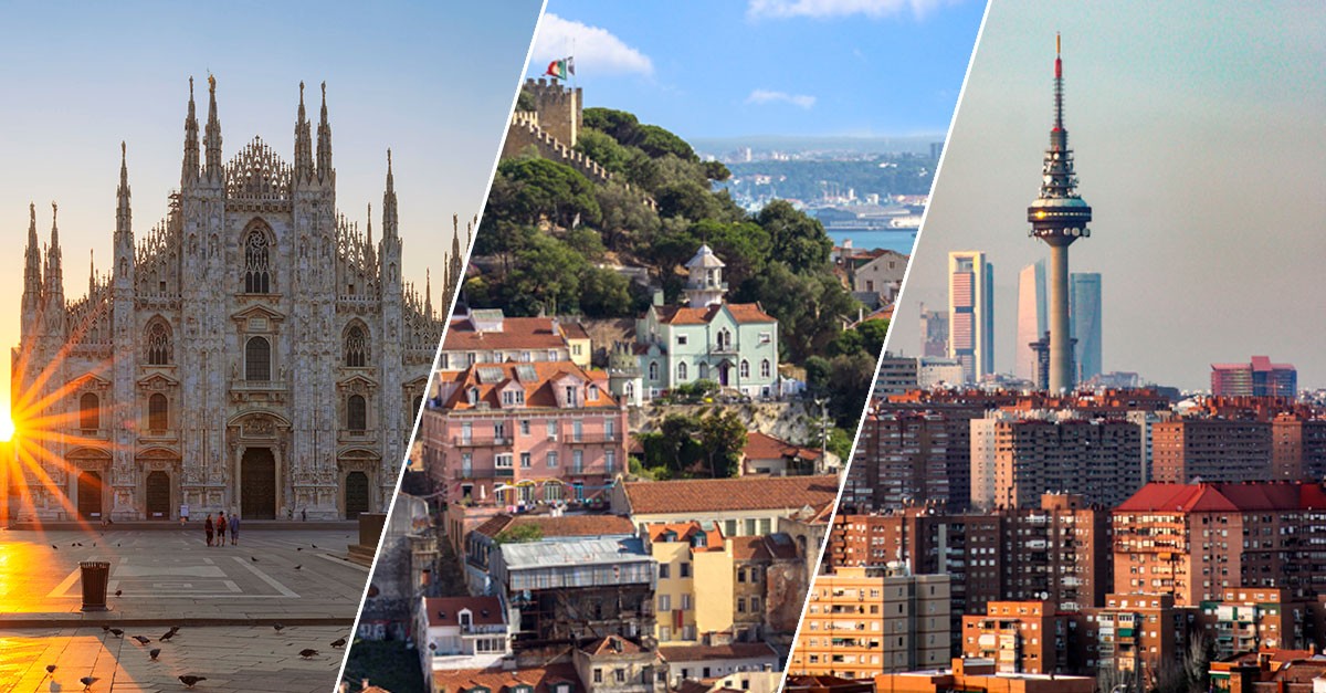 Le grandi città del Sud Europa che richiedono più sforzo per l’affitto. Milano al top