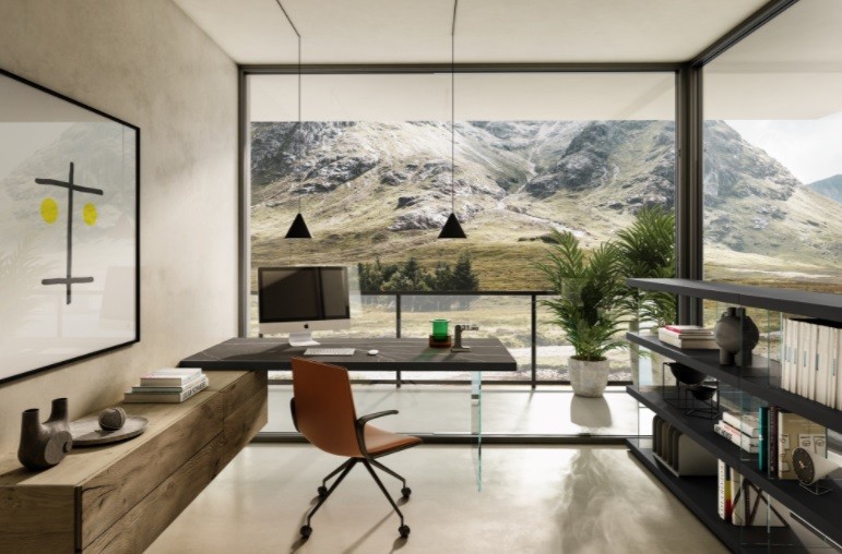 Una casa di lusso in Scozia con design d'avanguardia e vista mozzafiato
