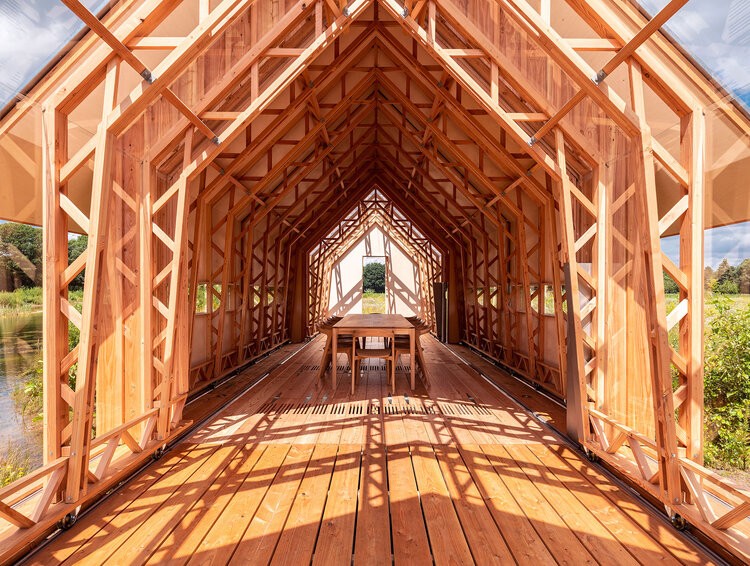 Un grande spazio aperto