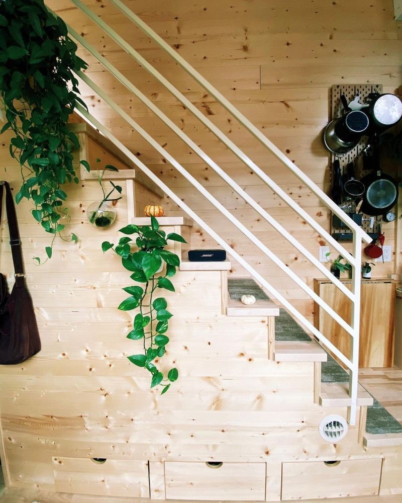 Una scala che offre anche un ripostigio