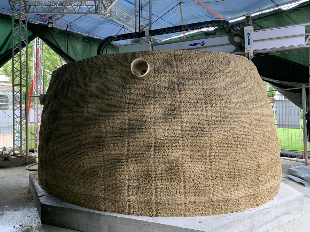 Una scultura ecosostenibile e “vivibile” stampata in 3D in Germania