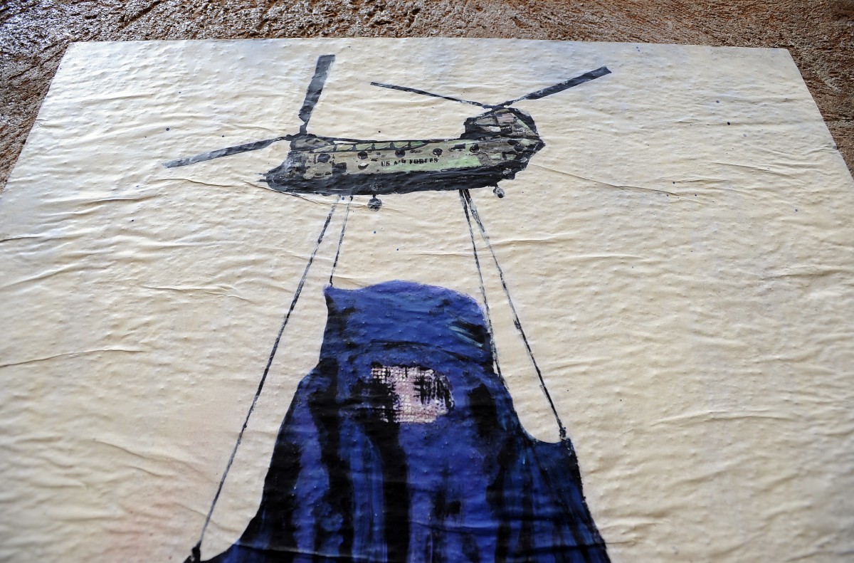 Harry Greb e i suoi murales dedicati all'Afghanistan