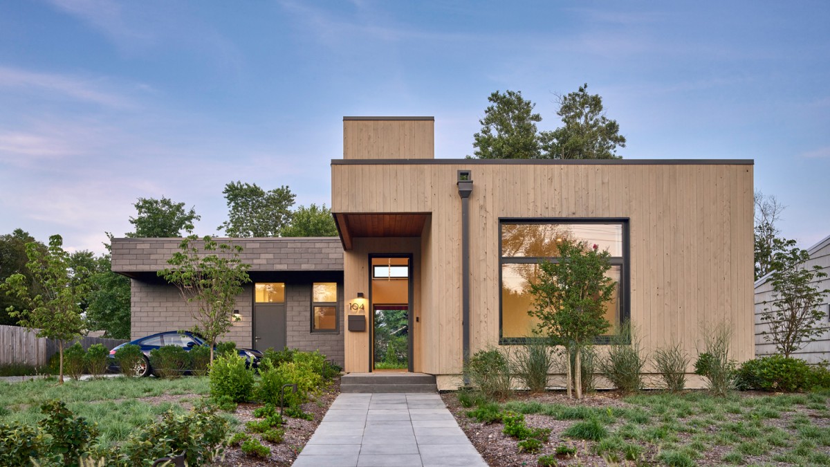 Una casa prefabbricata sostenibile e di design assemblata in appena due settimane