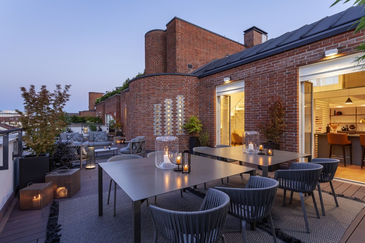 Schönes Penthouse im historischen Zentrum von Mailand zu verkaufen